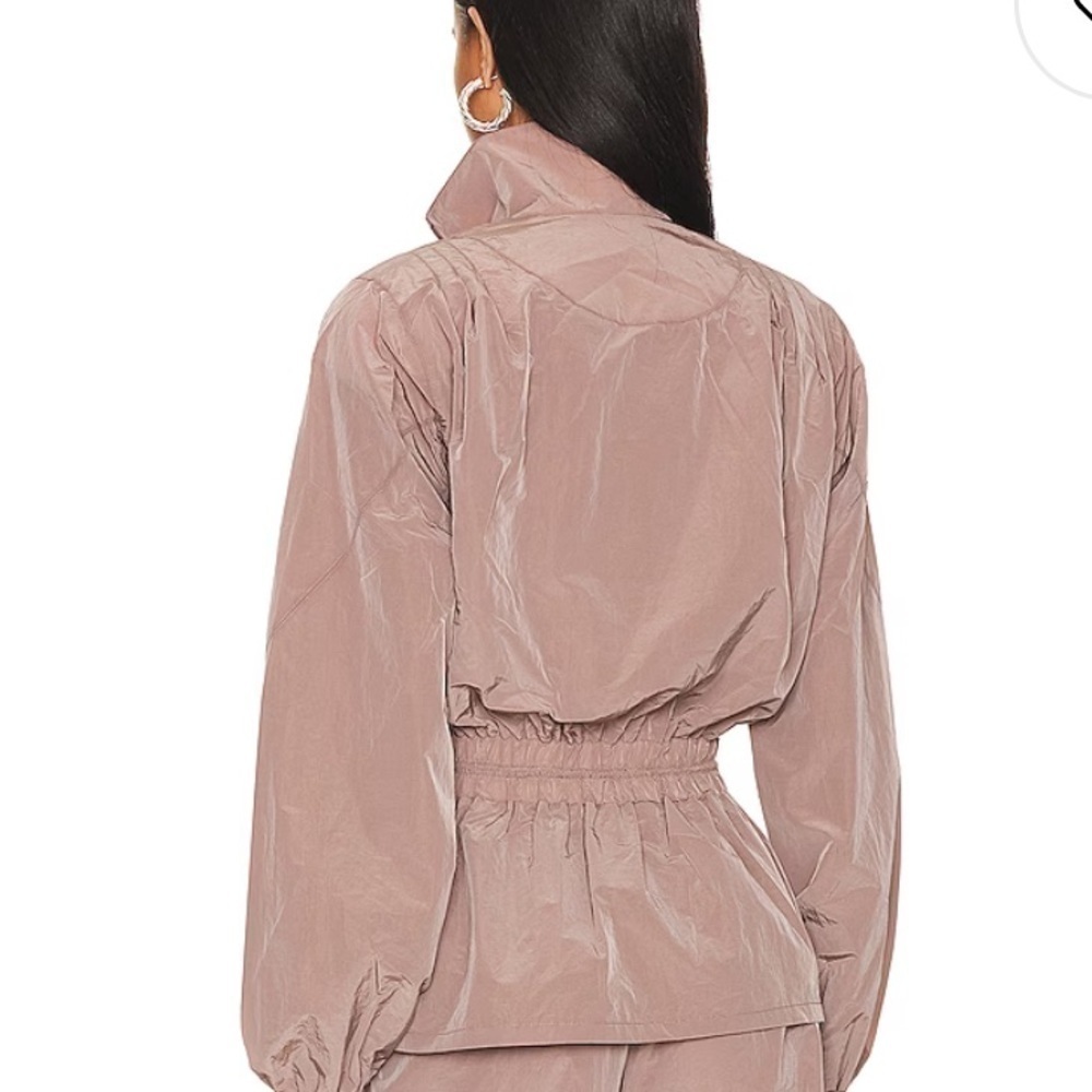 LPA jacket revolve Rina in pine‎ bark xxs nylon zip up toggle pockets - Picture 4 of 10